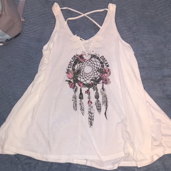 Explore and Dream Tank w/ Dream Catcher - Picture 1 of 4